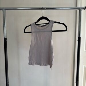 American Eagle Outfitters Light Gray Tank Top